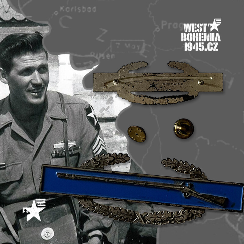 Originální bojový odznak pěchoty COMBAT INFANTRY BADGE
